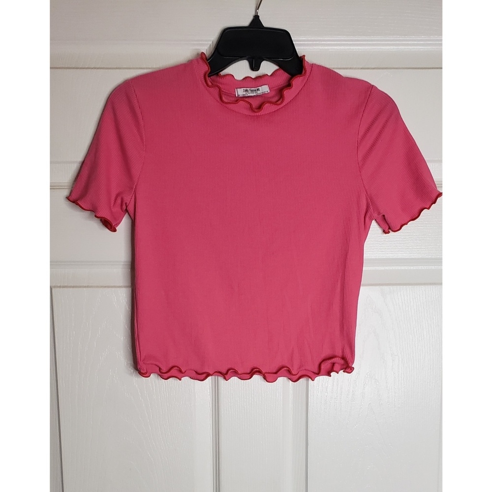 Pink Crop Top